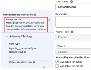 Context Variable for APEX & Flow Action